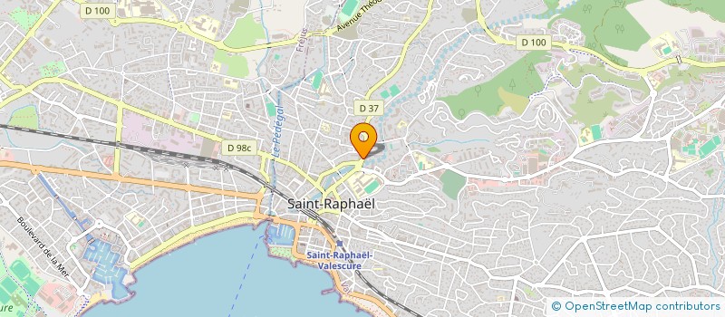 localisation de l'entreprise COLOMBERO INVESTMENTS  SAINT-RAPHAEL