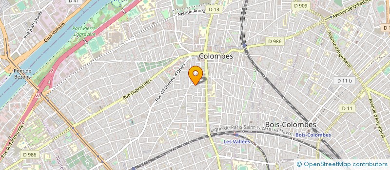 localisation de l'entreprise COLOMBES CARRELAGES à COLOMBES