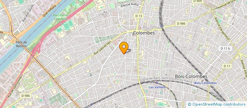 localisation de l'entreprise COLOMBES DU BIEN ETRE à COLOMBES