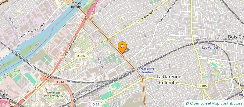 localisation de l'entreprise COLOMBES EXPORT à COLOMBES