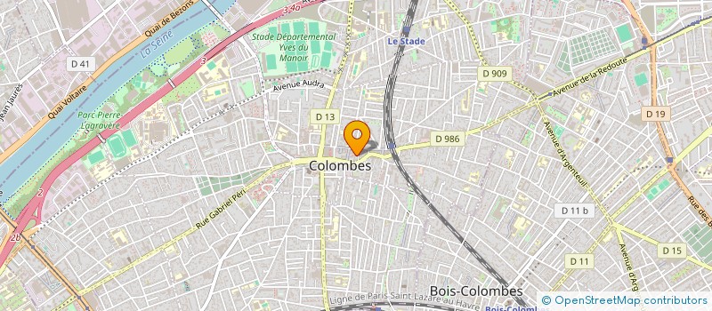 localisation de l'entreprise COLOMBES NATURE à COLOMBES
