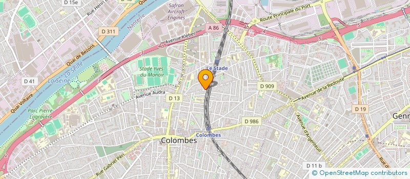 localisation de l'entreprise COLOMBESCVOUS FINANCEMENT  COLOMBES