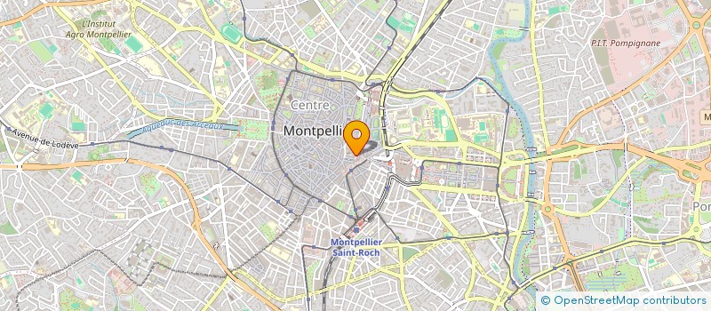 localisation de l'entreprise COLOMBET IMMOBILIER à MONTPELLIER