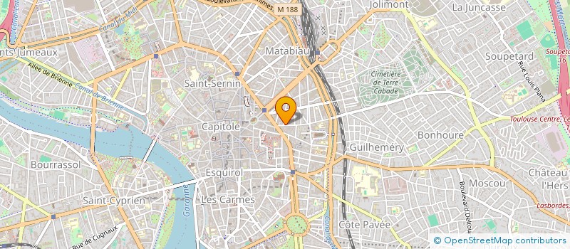 localisation de l'entreprise COLOMBETTE 14 à TOULOUSE