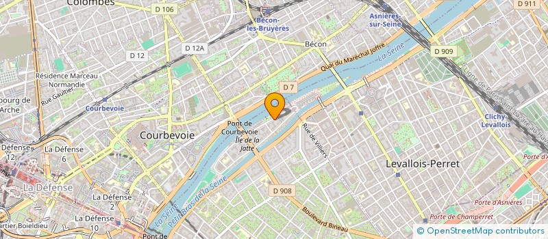 localisation de l'entreprise COLOMBIA  NEUILLY-SUR-SEINE