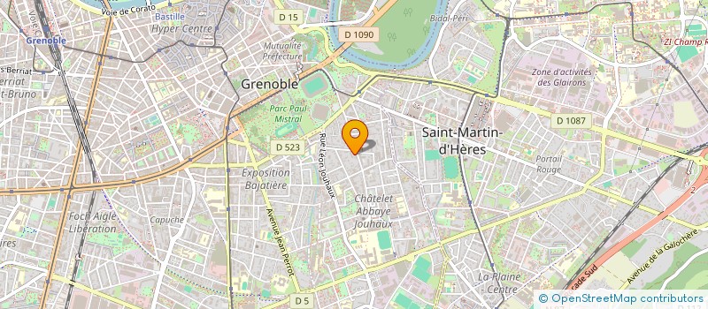 localisation de l'entreprise COLOMBIA GREEN INP'ACT à GRENOBLE