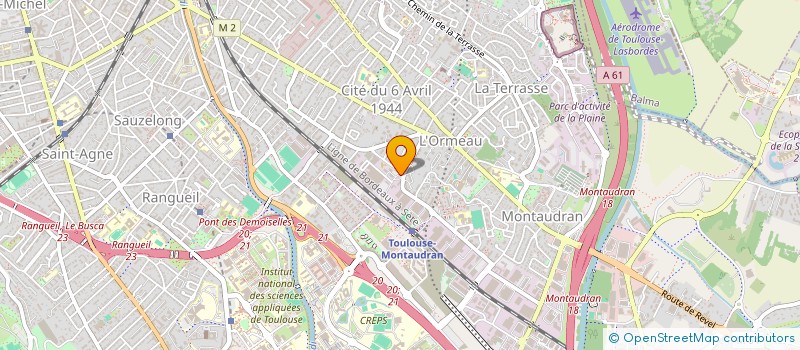 localisation de l'entreprise COLOMBIA IMPORT à TOULOUSE