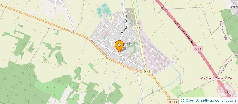 localisation de l'entreprise COLOMBIER  ECQUEVILLY