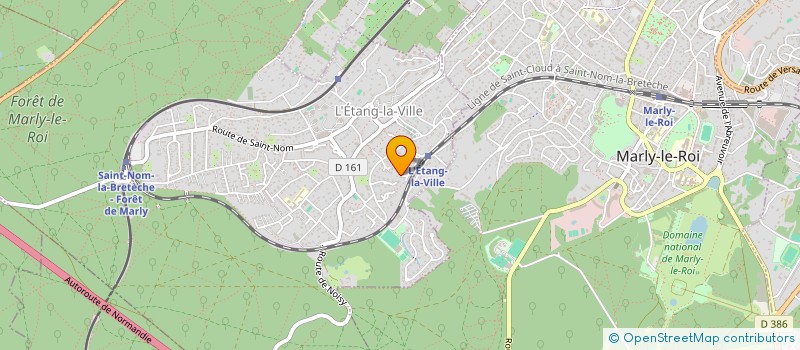 localisation de l'entreprise COLOMBIER ELV  L'ETANG-LA-VILLE