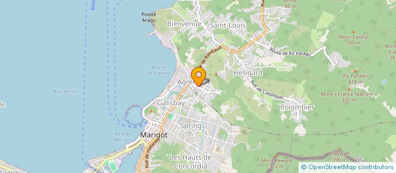 localisation de l'entreprise COLOMBIER JEUNESSE ET LOISIRS  SAINT MARTIN