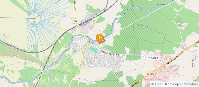 localisation de l'entreprise COLOMBIERS SERVICES à COLOMBIERS