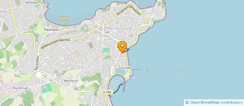 localisation de l'entreprise COLOMBINE  PERROS-GUIREC