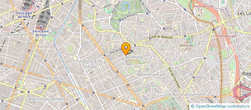 localisation de l'entreprise COLOMBO  PARIS