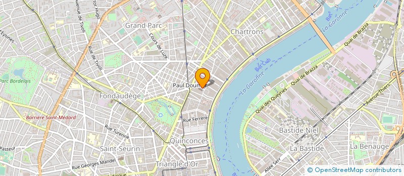 localisation de l'entreprise COLOMBO à BORDEAUX