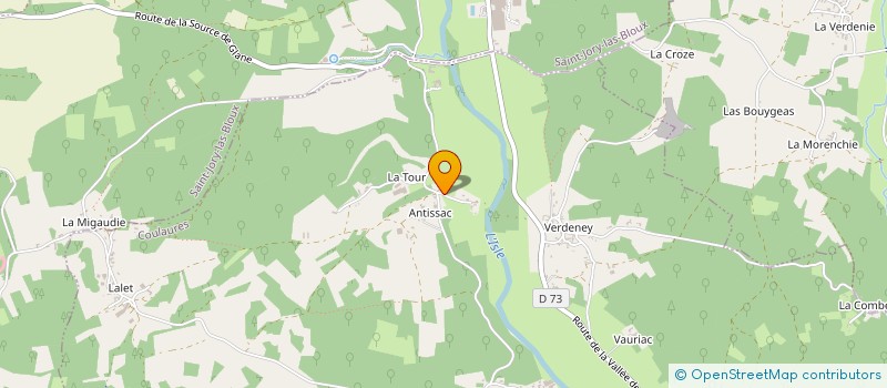 localisation de l'entreprise COLOMER CLEMENT  COULAURES