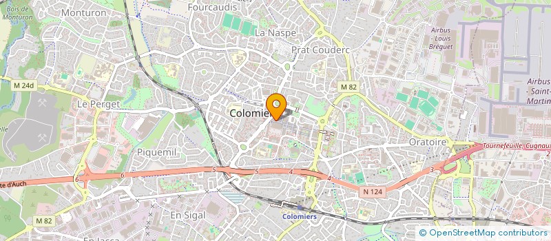 localisation de l'entreprise COLOMIERS ESTETIC à COLOMIERS