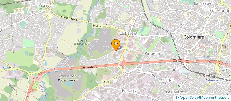 localisation de l'entreprise COLOMIERS FF à COLOMIERS