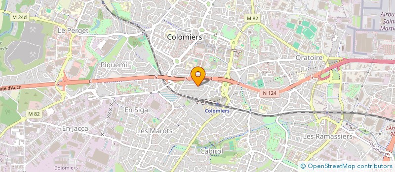 localisation de l'entreprise COLOMIERS GARAGE à COLOMIERS