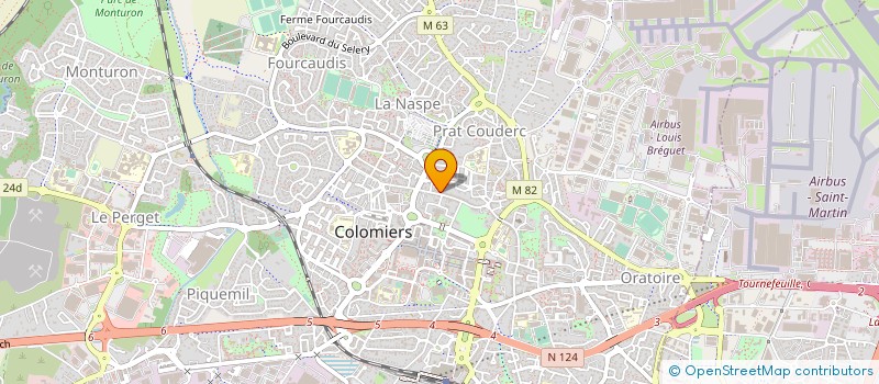 localisation de l'entreprise COLOMIERS GAZ à COLOMIERS