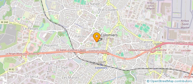 localisation de l'entreprise COLOMIERS JUMELAGE ET SOUTIEN à COLOMIERS