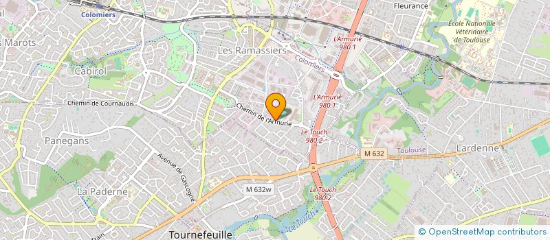 localisation de l'entreprise COLOMIERS LASPLANES à COLOMIERS