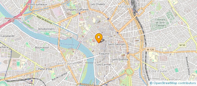 localisation de l'entreprise COLOMIERS MAOURE  TOULOUSE