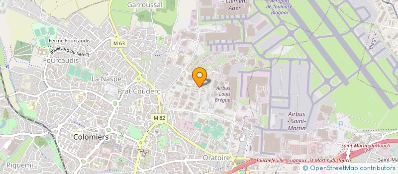 localisation de l'entreprise COLOMIERS MATERIAUX  COLOMIERS