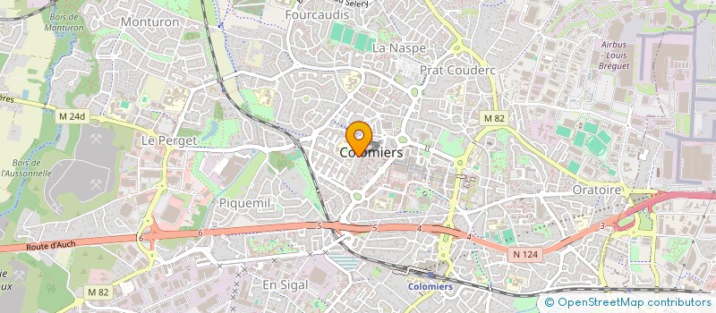 localisation de l'entreprise COLOMIERS OBJECTIF JEUNE à COLOMIERS