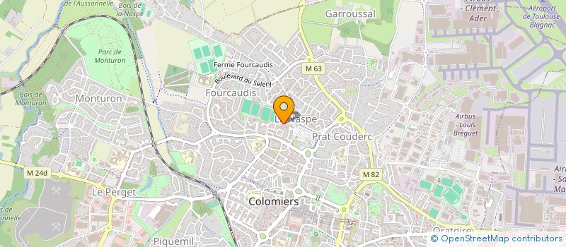 localisation de l'entreprise COLOMIERS PLONGEE JEUNES à COLOMIERS