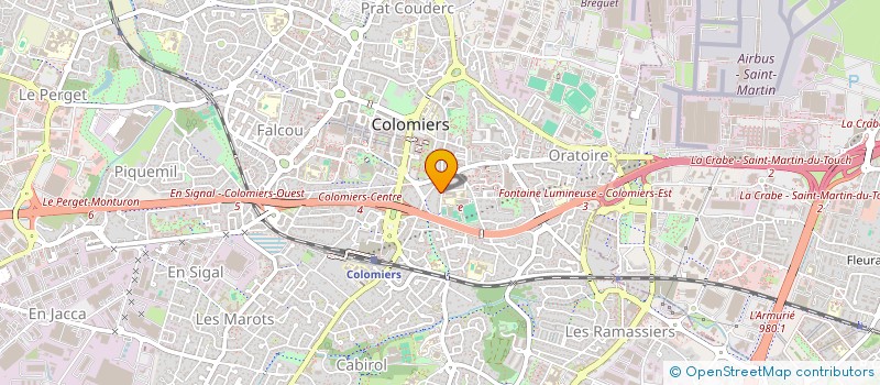 localisation de l'entreprise COLOMIERS SPORT MOTIV' à COLOMIERS
