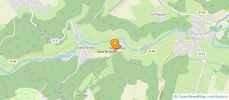 localisation de l'entreprise COLOMVIC  FONTAINE-LE-BOURG