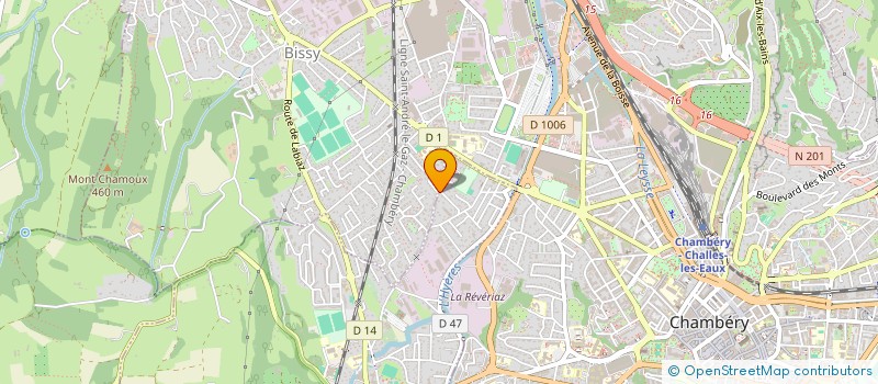 localisation de l'entreprise COLONEL COUVREUR  CHAMBERY