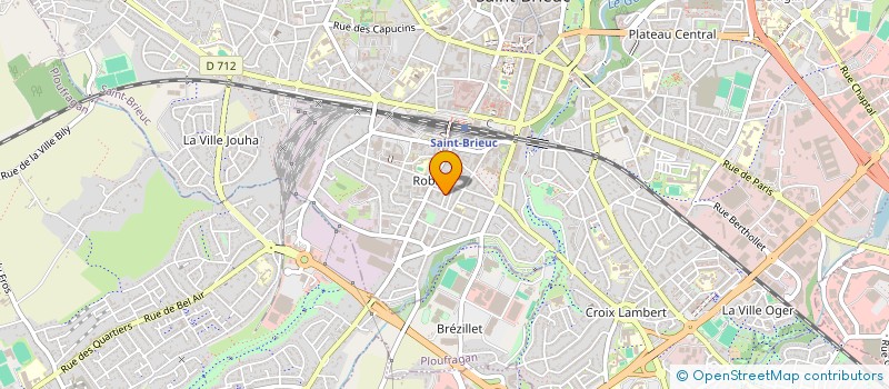 localisation de l'entreprise COLONIE DE LA VAILLANTE à SAINT-BRIEUC
