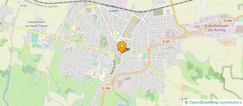 localisation de l'entreprise COLONIE JOIE ET PLEIN AIR à LUCON
