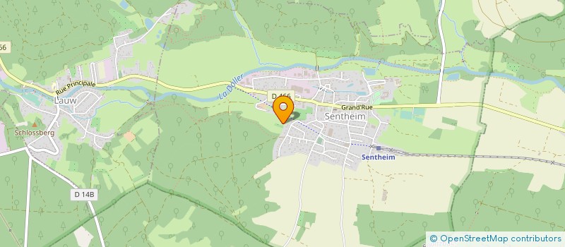 localisation de l'entreprise COLONNA  SENTHEIM