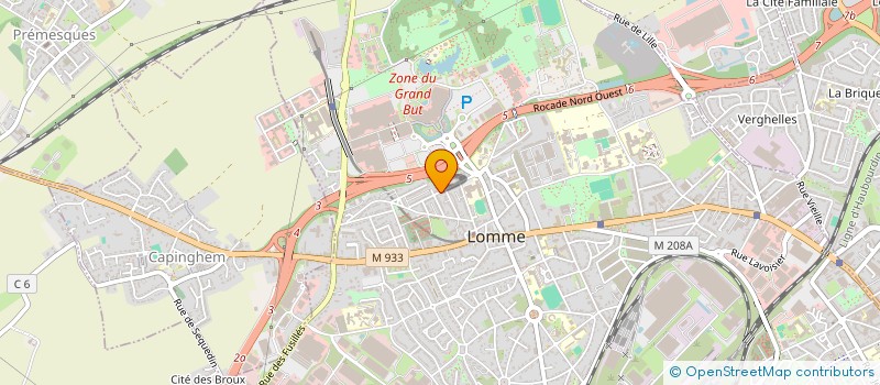 localisation de l'entreprise COLONNA EDL à LILLE