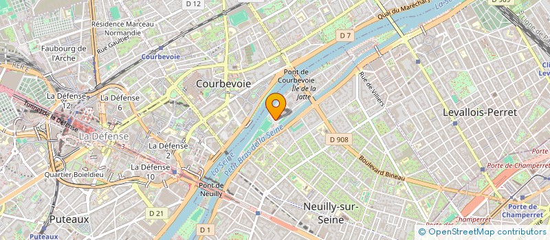 localisation de l'entreprise COLONNA SAS à NEUILLY-SUR-SEINE