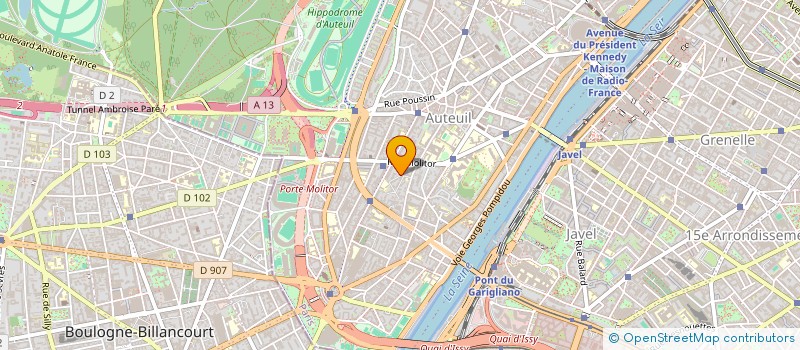 localisation de l'entreprise COLONY  PARIS