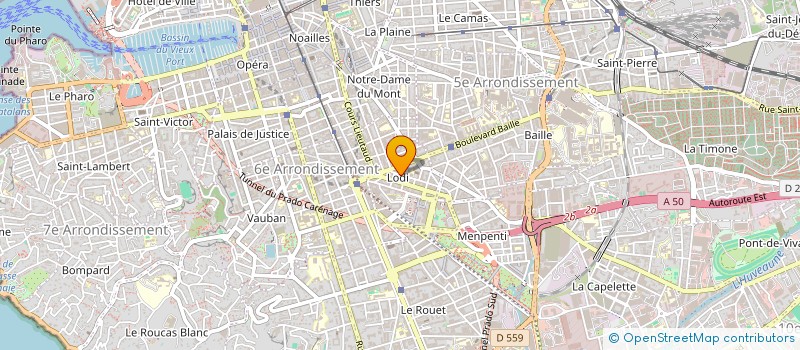 localisation de l'entreprise COLOR EQUIPEMENT à MARSEILLE