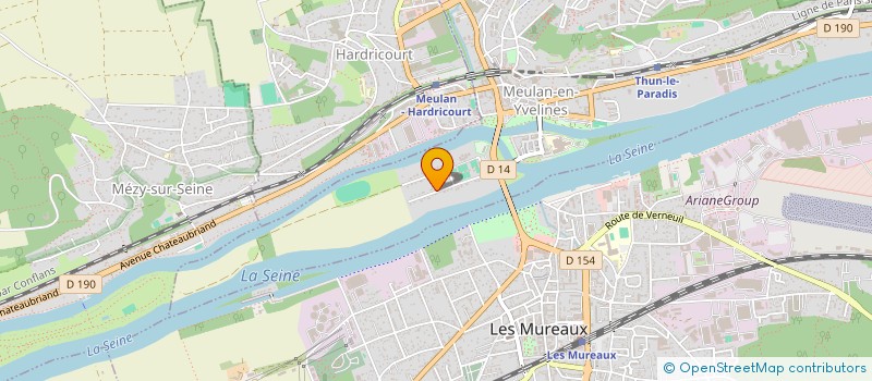 localisation de l'entreprise COLOR FUITE  MEULAN-EN-YVELINES