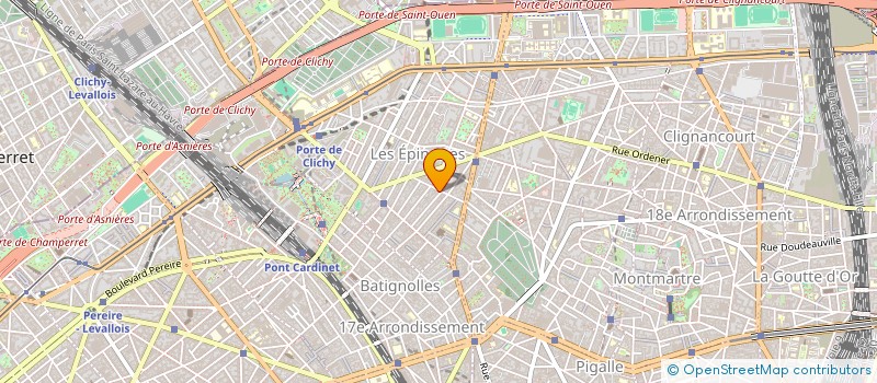 localisation de l'entreprise COLOR PEINTURE à PARIS