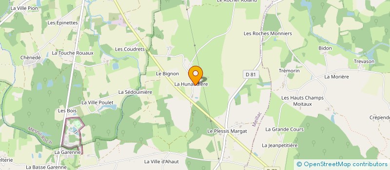 localisation de l'entreprise COLOR PRO SERVICE  MEILLAC