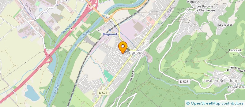 localisation de l'entreprise COLOR RENOVATION 38  VILLARD-BONNOT