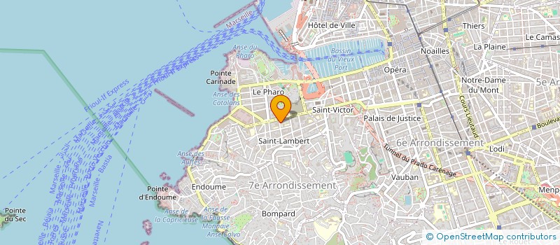 localisation de l'entreprise COLORADO à MARSEILLE