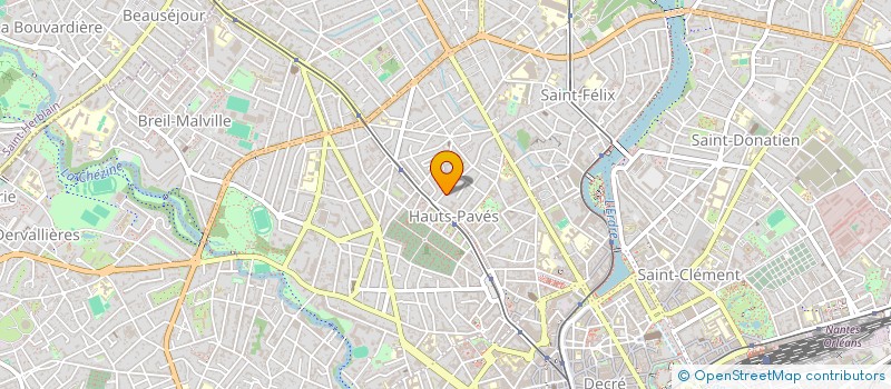 localisation de l'entreprise COLORAMA à NANTES
