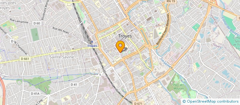 localisation de l'entreprise COLORE LE MONDE à TROYES