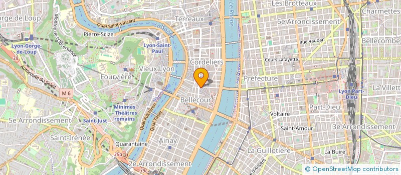 localisation de l'entreprise COLORIAJ à LYON