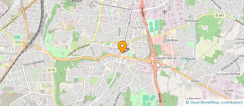 localisation de l'entreprise COLORINE COIFFURE  FLOIRAC