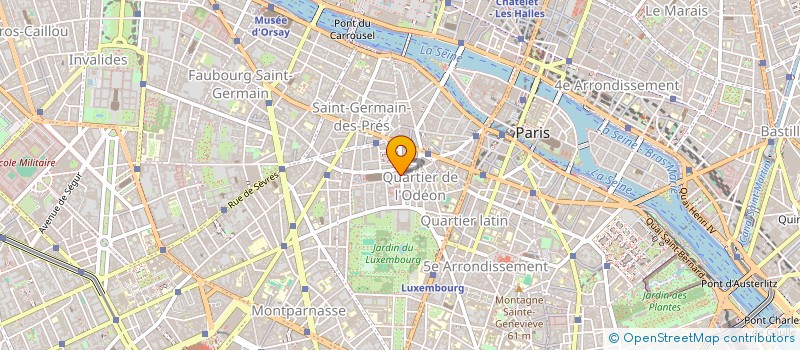 localisation de l'entreprise COLORS  PARIS