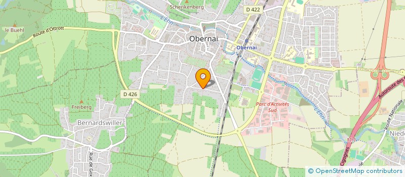 localisation de l'entreprise COLORS  GOXWILLER